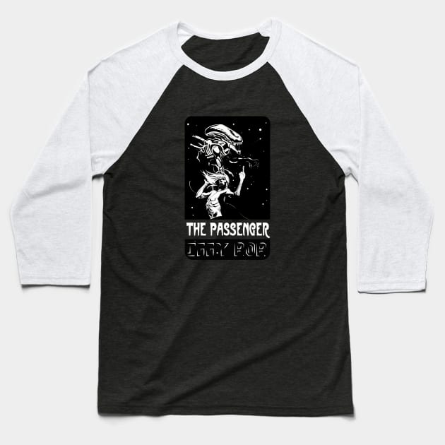 THE PASSENGER VERS. SPACE Baseball T-Shirt by SIMPLICITEE